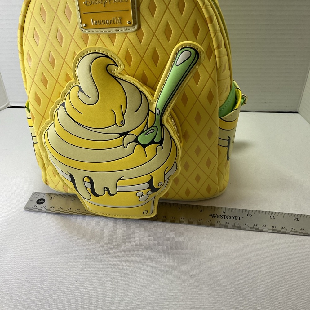 Loungefly Disney Parks Eats 2024 Pineapple Swirl Dole Whip Backpack Bag‎ - Picture 12 of 12